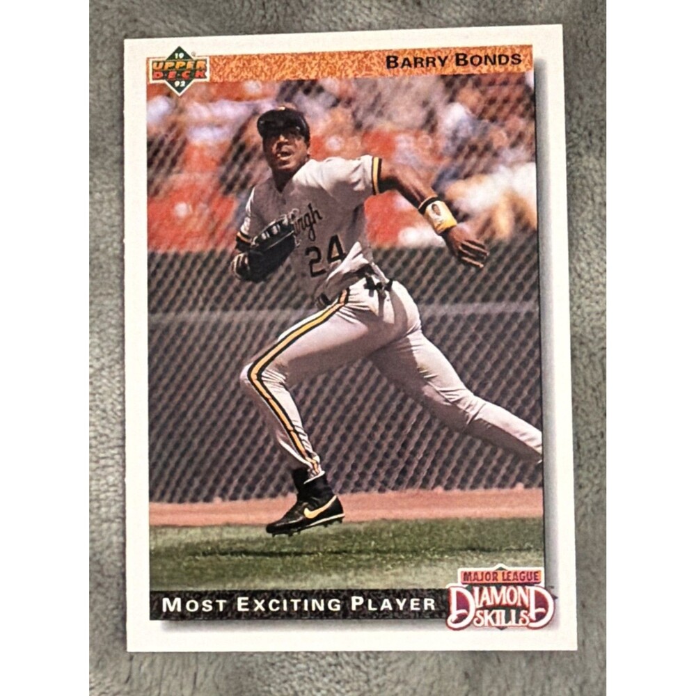1992 Upper Deck - Diamond Skills Barry Bonds #721
